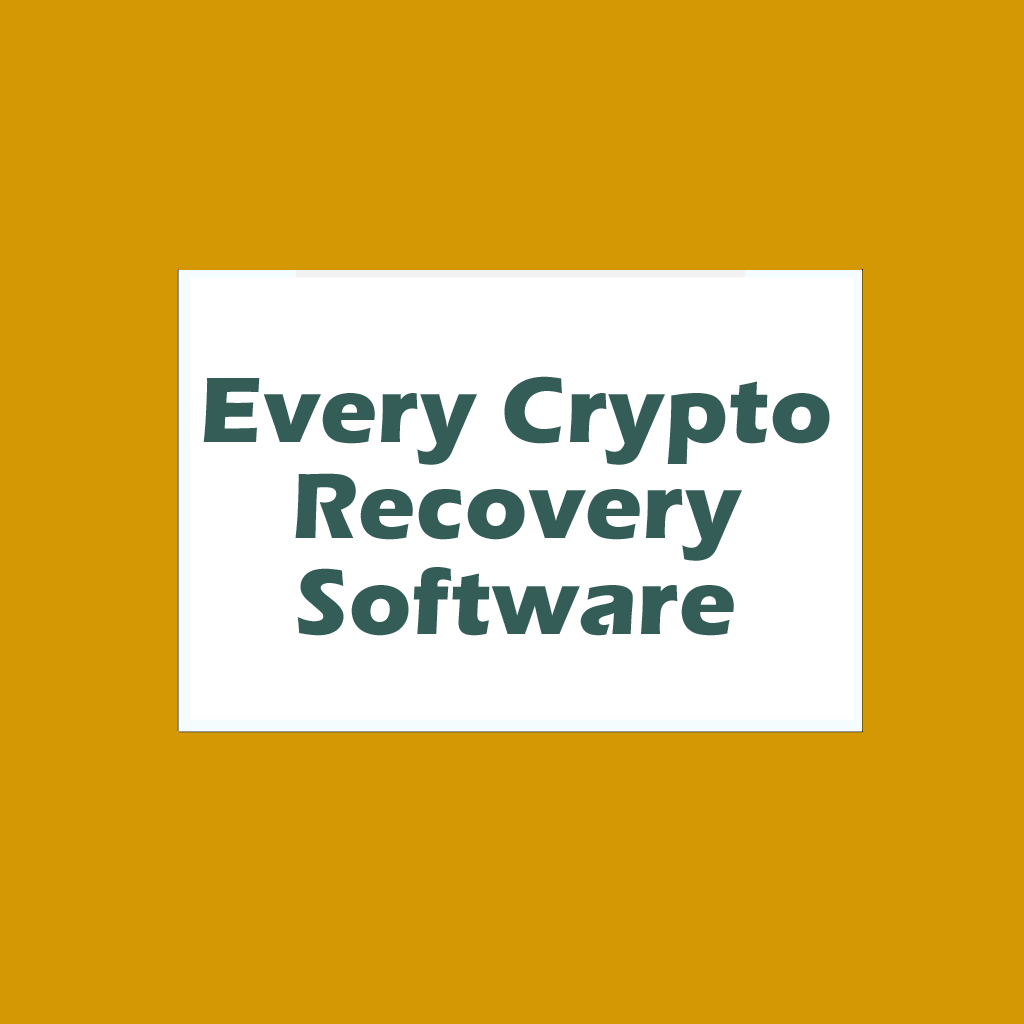 Crypto recovery services