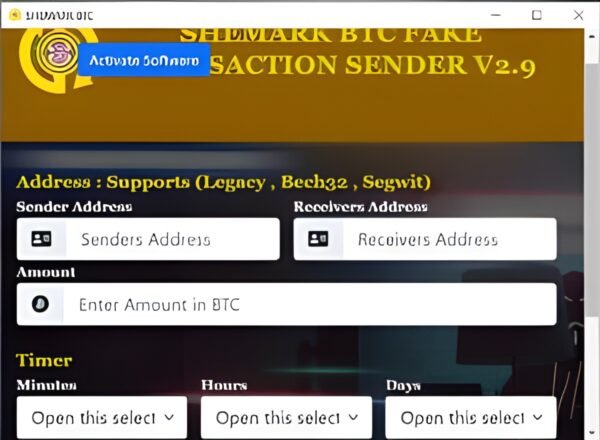 flash bitcoin generator software