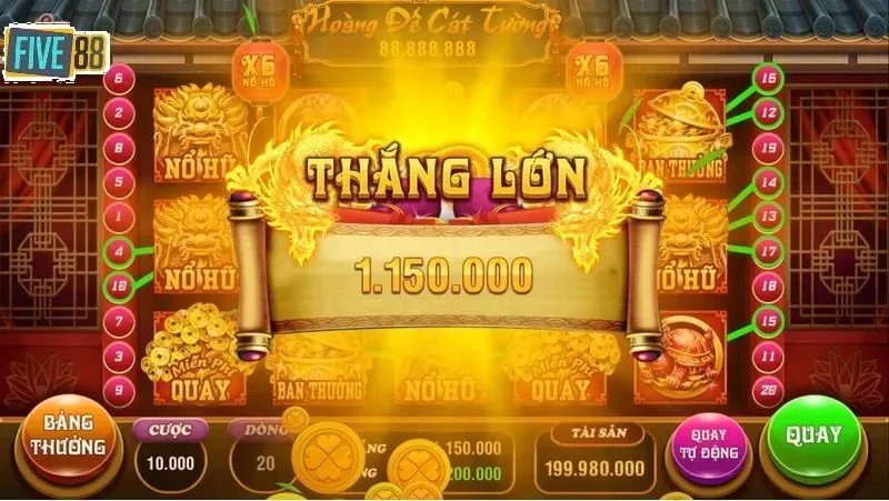 Nổ hũ Five88 là một thể loại game sở hữu đa dạng các chủ đề cá cược phong phú. 